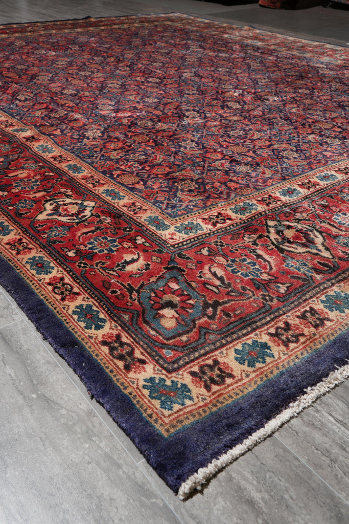 10 x 13 Old Persian Herati mahal Rug #F-4116