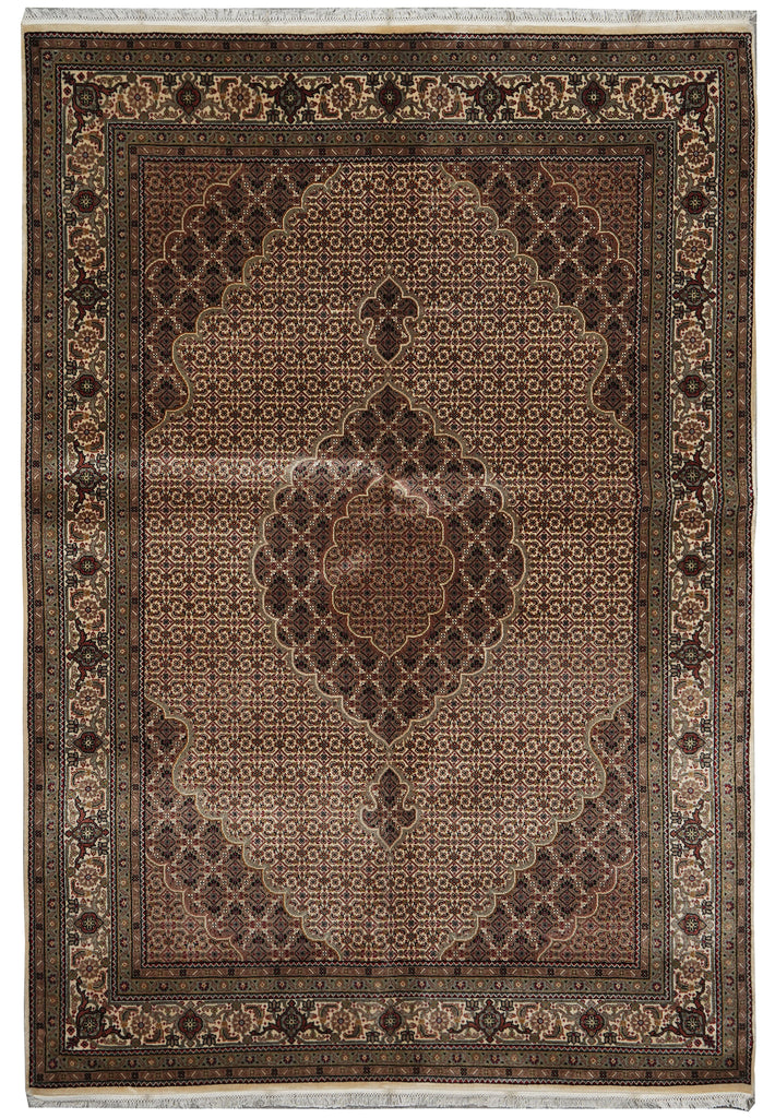 5.8 x 8 Tribal Traditional Persian Vibrant Hamadan Rug 