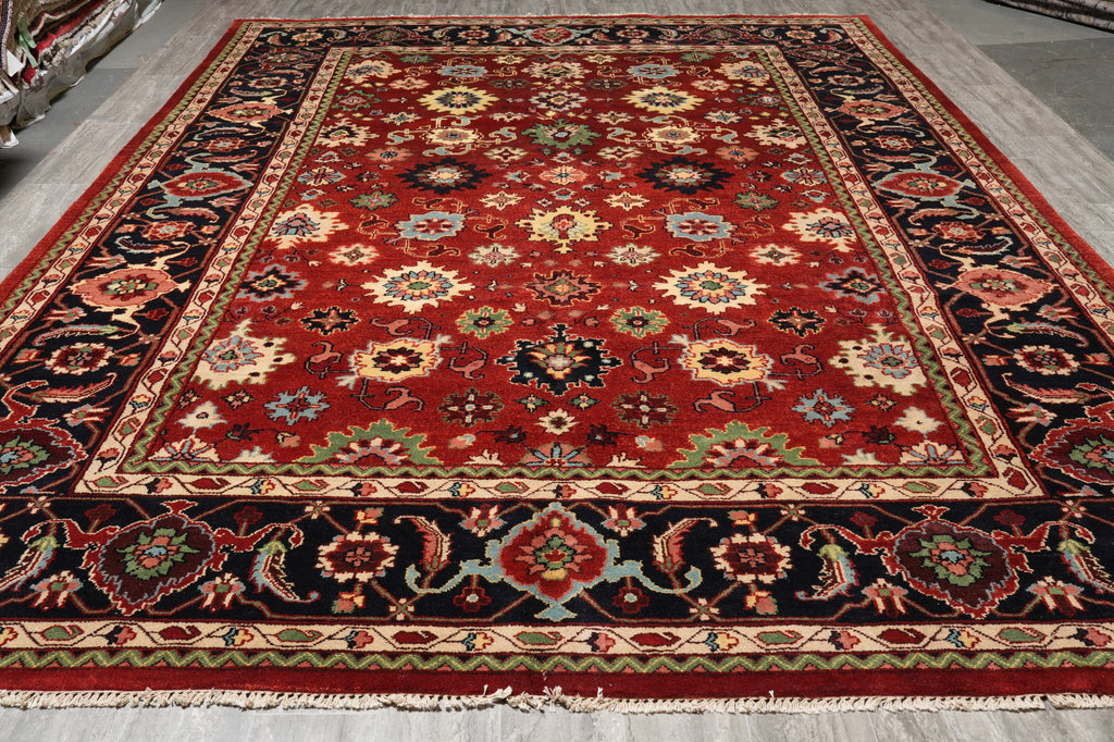 10 x 14 New Handmade Jaipur Wool Rug #F-4437