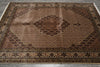 Load image into Gallery viewer, 5.8 x 8 Quality Hand-Knotted Wool and Silk Tabriz Mahi Rug EARTH TONES #F-3062