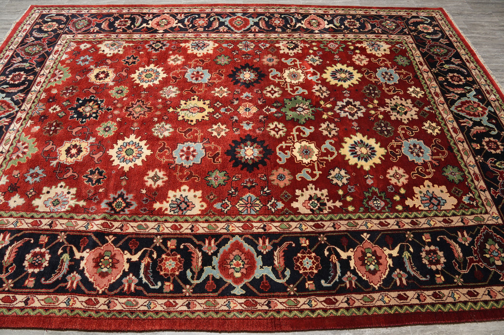 10 x 14 New Handmade Jaipur Wool Rug #F-4437