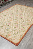 Load image into Gallery viewer, 6 x 8.8 French Floral Needle Point Rug #F-4438