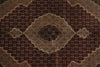 Load image into Gallery viewer, 5.9 x 8 Traditional Tabriz Mahi Wool and Silk Hand-Knotted Quality Rug #F-3066