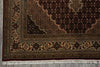 Load image into Gallery viewer, 5.9 x 8 Traditional Tabriz Mahi Wool and Silk Hand-Knotted Quality Rug #F-3066