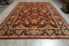 Load image into Gallery viewer, 9.6 x 14.2 Fine Quality Wool Chobi Peshawar Zigler Rug Burgundy #PIX-14299