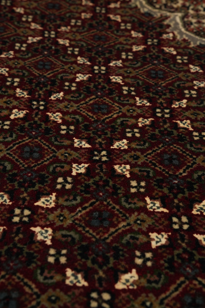 5.9 x 8 Traditional Tabriz Mahi Wool and Silk Hand-Knotted Quality Rug #F-3066