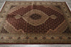 Load image into Gallery viewer, 5.9 x 8 Traditional Tabriz Mahi Wool and Silk Hand-Knotted Quality Rug #F-3066