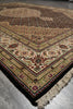 Load image into Gallery viewer, 6.6 x 9.6 Great Quality Tabriz Mahi Wool Silk Hand-Knotted Rug #F-3067