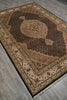 Load image into Gallery viewer, 6.6 x 9.6 Great Quality Tabriz Mahi Wool Silk Hand-Knotted Rug #F-3067