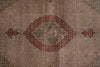 Load image into Gallery viewer, 6.7 x 10.3 Quality Wool Silk Tabriz Herati Mahi Hand-Knotted Rug #F-3068