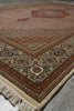 Load image into Gallery viewer, 6.7 x 10.3 Quality Wool Silk Tabriz Herati Mahi Hand-Knotted Rug #F-3068