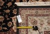 Load image into Gallery viewer, 9.9 X 13.9 Quality Wool and Silk Sino Tabriz Rug Black#PIX-10029