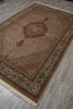 Load image into Gallery viewer, 6.7 x 10.3 Quality Wool Silk Tabriz Herati Mahi Hand-Knotted Rug #F-3068