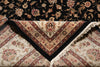 Load image into Gallery viewer, 9.9 X 13.9 Quality Wool and Silk Sino Tabriz Rug Black#PIX-10029