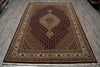 Load image into Gallery viewer, 7 x 9.9 Mahi Tabriz Herati Wool Silk Hand-Knotted Quality Rug #F-3069