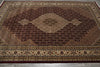 Load image into Gallery viewer, 7 x 9.9 Mahi Tabriz Herati Wool Silk Hand-Knotted Quality Rug #F-3069