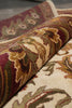 Load image into Gallery viewer, 9.10 x 14 Quality Handmade Jaipur Rug Ivory Burgundy #PIX-5872