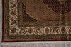 Load image into Gallery viewer, 6.6 x 8.3 High Quality Wool and Silk Hand-Knotted Tabriz Mahi Herati Area Rug #F-3070