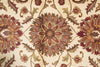 Load image into Gallery viewer, 9.10 x 14 Quality Handmade Jaipur Rug Ivory Burgundy #PIX-5872