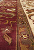 Load image into Gallery viewer, 9.10 x 14 Quality Handmade Jaipur Rug Ivory Burgundy #PIX-5872