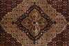 Load image into Gallery viewer, 6.6 x 8.3 High Quality Wool and Silk Hand-Knotted Tabriz Mahi Herati Area Rug #F-3070