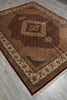 Load image into Gallery viewer, 6.6 x 8.3 High Quality Wool and Silk Hand-Knotted Tabriz Mahi Herati Area Rug #F-3070