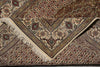 Load image into Gallery viewer, 5 x 7 Earthy Tone Wool Silk Hand-Knotted Tabriz Mahi Rug #F-3072