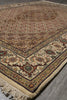 Load image into Gallery viewer, 5 x 7 Earthy Tone Wool Silk Hand-Knotted Tabriz Mahi Rug #F-3072
