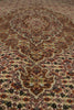 Load image into Gallery viewer, 5 x 7 Earthy Tone Wool Silk Hand-Knotted Tabriz Mahi Rug #F-3072