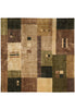 Load image into Gallery viewer, 11 x 11 Feet Square Contemporary Wool Handmade Rug #PIX-16712B