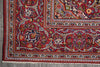 Load image into Gallery viewer, 7.9 x 11.2 Authentic Persian Kashan Rug Navy Blue #F-4124
