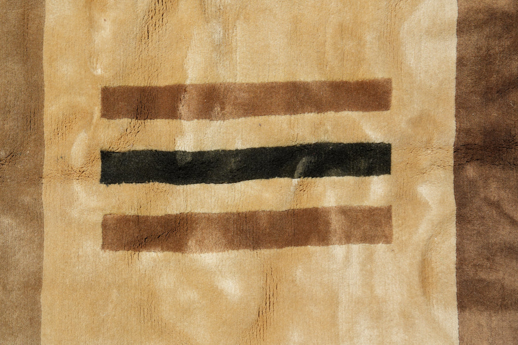 11 x 11 Feet Square Contemporary Wool Handmade Rug #PIX-16712B