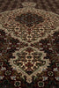 Load image into Gallery viewer, 4.7 x 6.8 Hi Quality Traditional Persian Wool and Silk Carpet Rug #F-3073