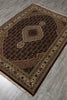Load image into Gallery viewer, 4.7 x 6.8 Hi Quality Traditional Persian Wool and Silk Carpet Rug #F-3073