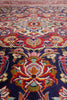 Load image into Gallery viewer, 7.9 x 11.2 Authentic Persian Kashan Rug Navy Blue #F-4124