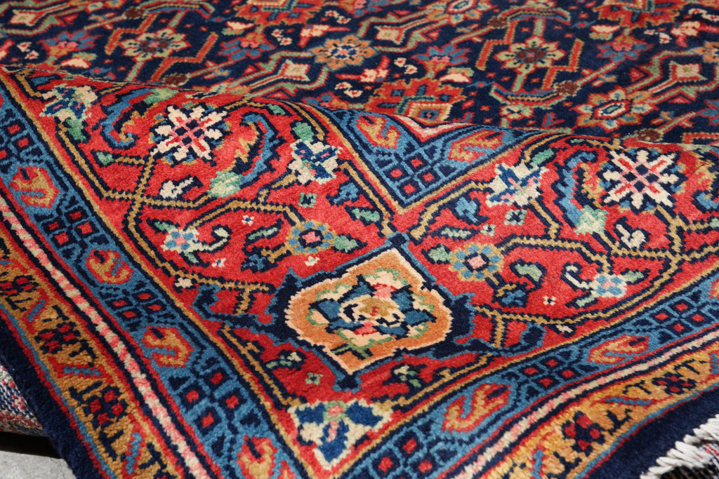 8.8 x 12 Persian Tabriz Mahi Herati Rug #F-4125