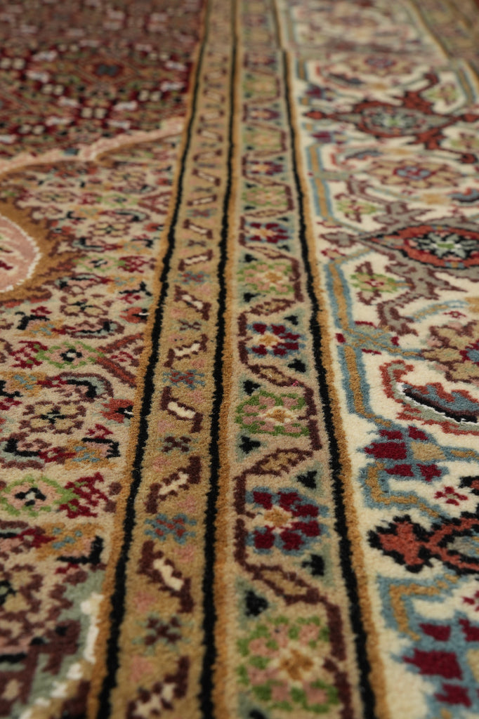 5 x 7 Quality Mahi Tabriz Traditional Wool Silk Room Rug #F-3074
