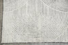 Load image into Gallery viewer, 7.7 x 10 Modern Handmade Rug White Black #F-3324