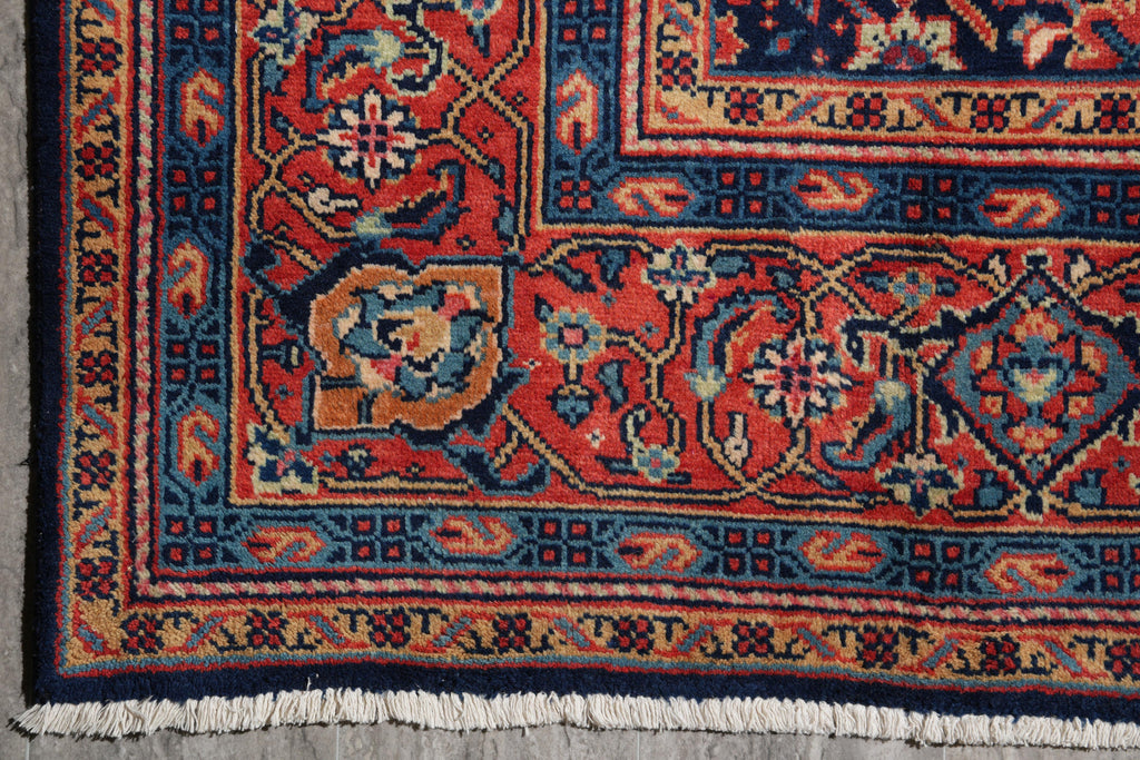 8.8 x 12 Persian Tabriz Mahi Herati Rug #F-4125