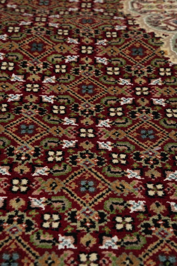 5 x 7 Quality Mahi Tabriz Traditional Wool Silk Room Rug #F-3074