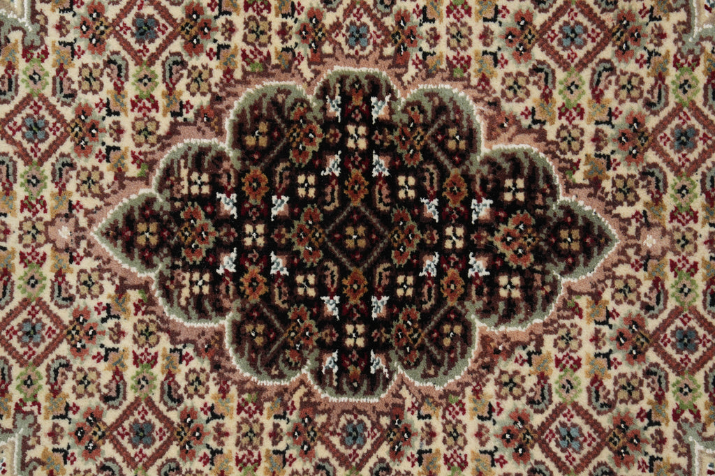 5 x 7 Quality Mahi Tabriz Traditional Wool Silk Room Rug #F-3074