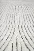 Load image into Gallery viewer, 7.7 x 10 Modern Handmade Rug White Black #F-3324