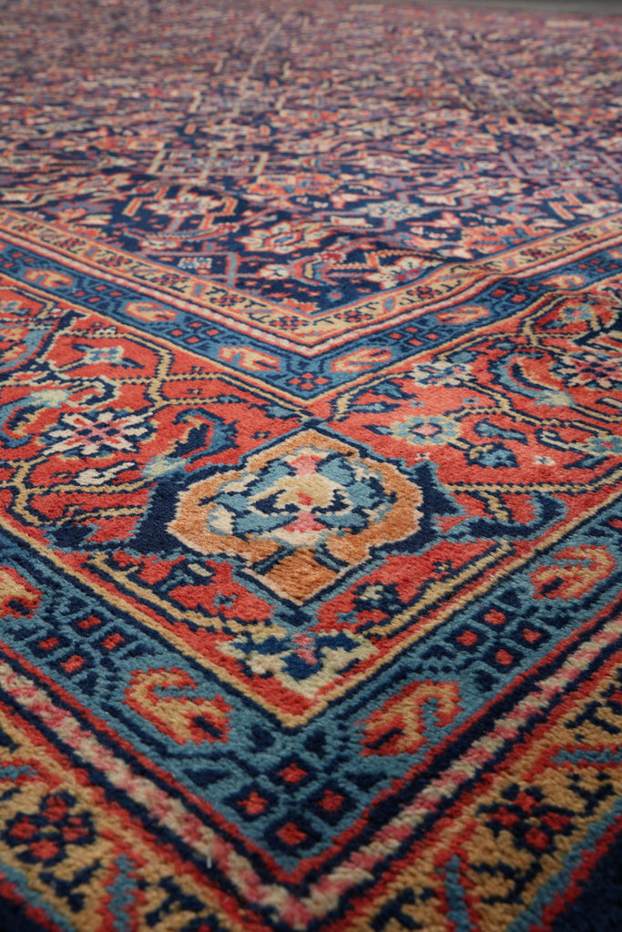 8.8 x 12 Persian Tabriz Mahi Herati Rug #F-4125