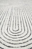 Load image into Gallery viewer, 7.7 x 10 Modern Handmade Rug White Black #F-3324