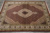Load image into Gallery viewer, 5 x 7 Quality Mahi Tabriz Traditional Wool Silk Room Rug #F-3074