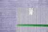Load image into Gallery viewer, 8.3 x 10 Solid Plain Color Lavander Handmade Wool Contemporary Rug #F-5391