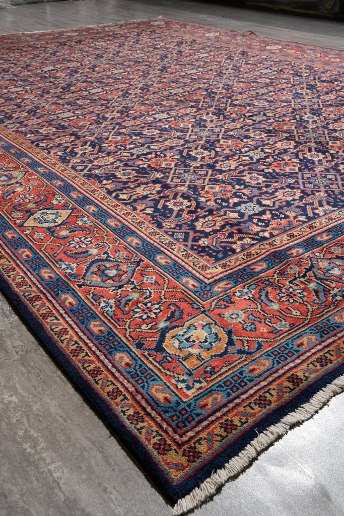 8.8 x 12 Persian Tabriz Mahi Herati Rug #F-4125