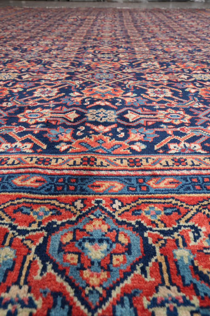 8.8 x 12 Persian Tabriz Mahi Herati Rug #F-4125