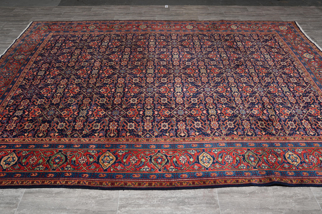 8.8 x 12 Persian Tabriz Mahi Herati Rug #F-4125
