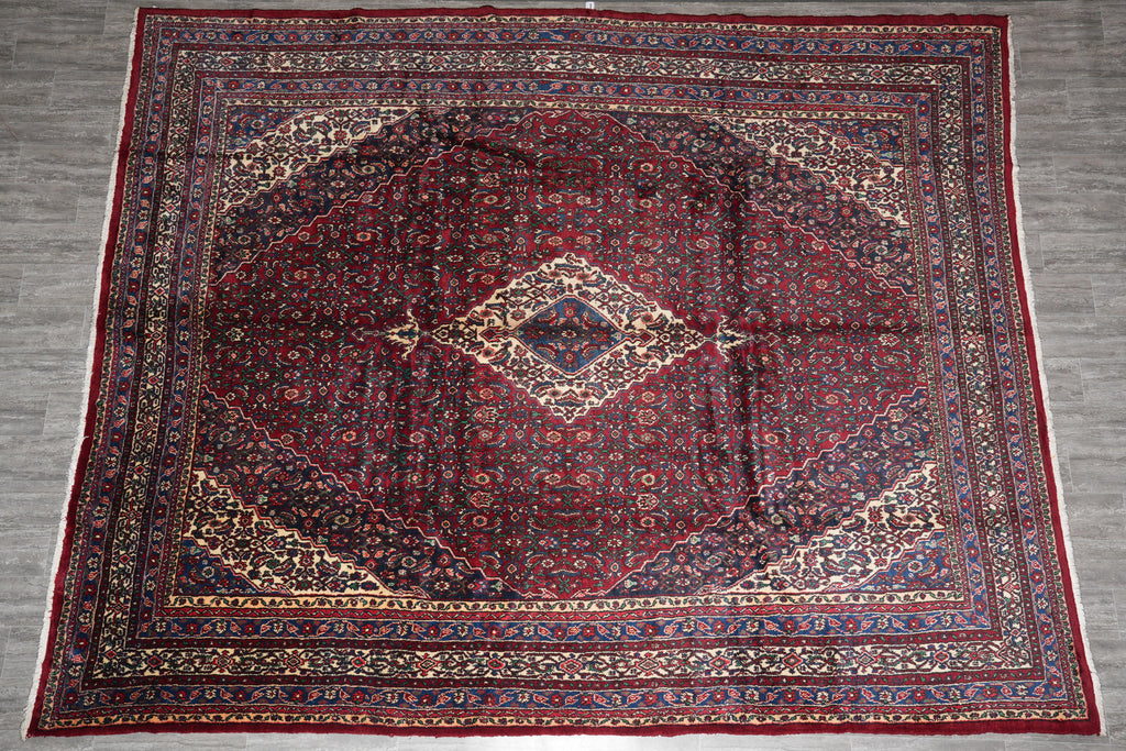 11.0 x 13.9 Persian Tribal Kuristan Rug #F-4126